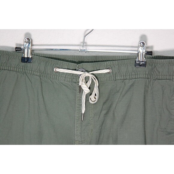 Vuori Ripstop Pants Mens Size XL Drawstring Style V412 Green Stretch Ex Cond - Picture 3 of 6